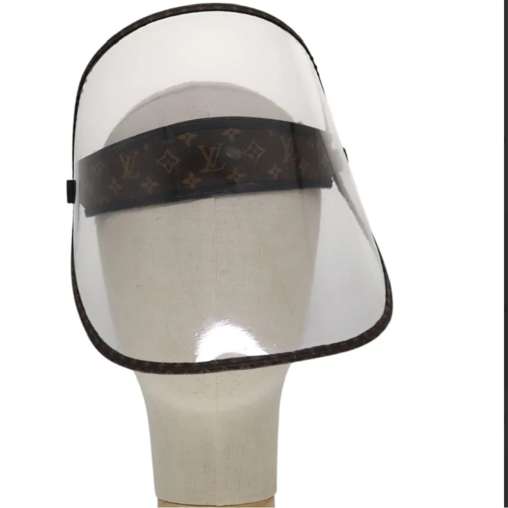 LOUIS VUITTON Monogram fish fryer Covid hate protector Viger LV Shield Sun Visor